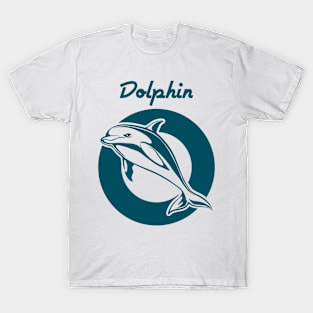 Dolphin Emblem T-Shirt